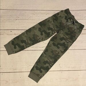 Cat & Jack Green Camouflage Joggers